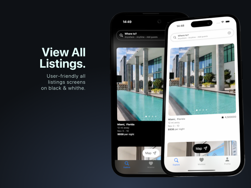 SwiftUI Apps Pack, Instagram, TikTok and AirBNB Clone templates + Firebase Authentication Layer - 19
