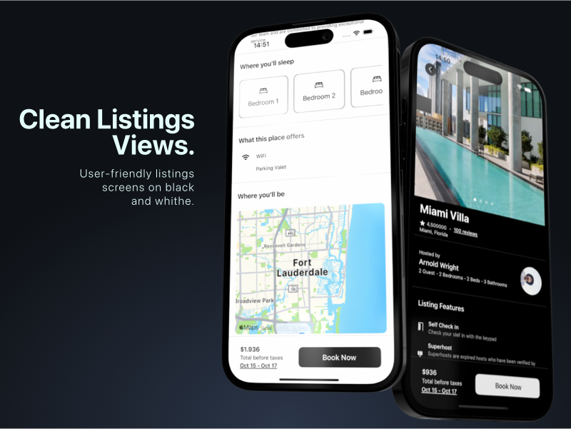 SwiftUI Apps Pack, Instagram, TikTok and AirBNB Clone templates + Firebase Authentication Layer - 21