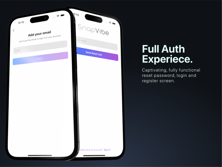 SwiftUI Apps Pack, Instagram, TikTok and AirBNB Clone templates + Firebase Authentication Layer - 2