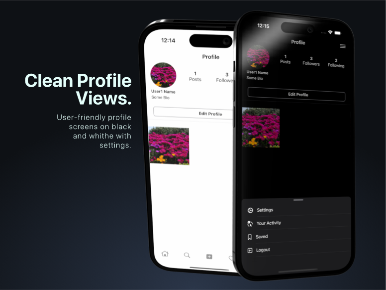 SwiftUI Apps Pack, Instagram, TikTok and AirBNB Clone templates + Firebase Authentication Layer - 3