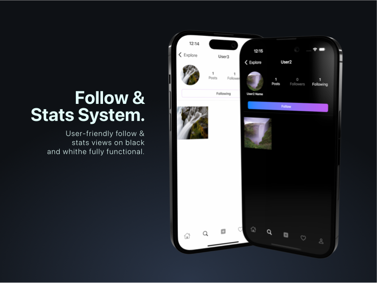 SwiftUI Apps Pack, Instagram, TikTok and AirBNB Clone templates + Firebase Authentication Layer - 7