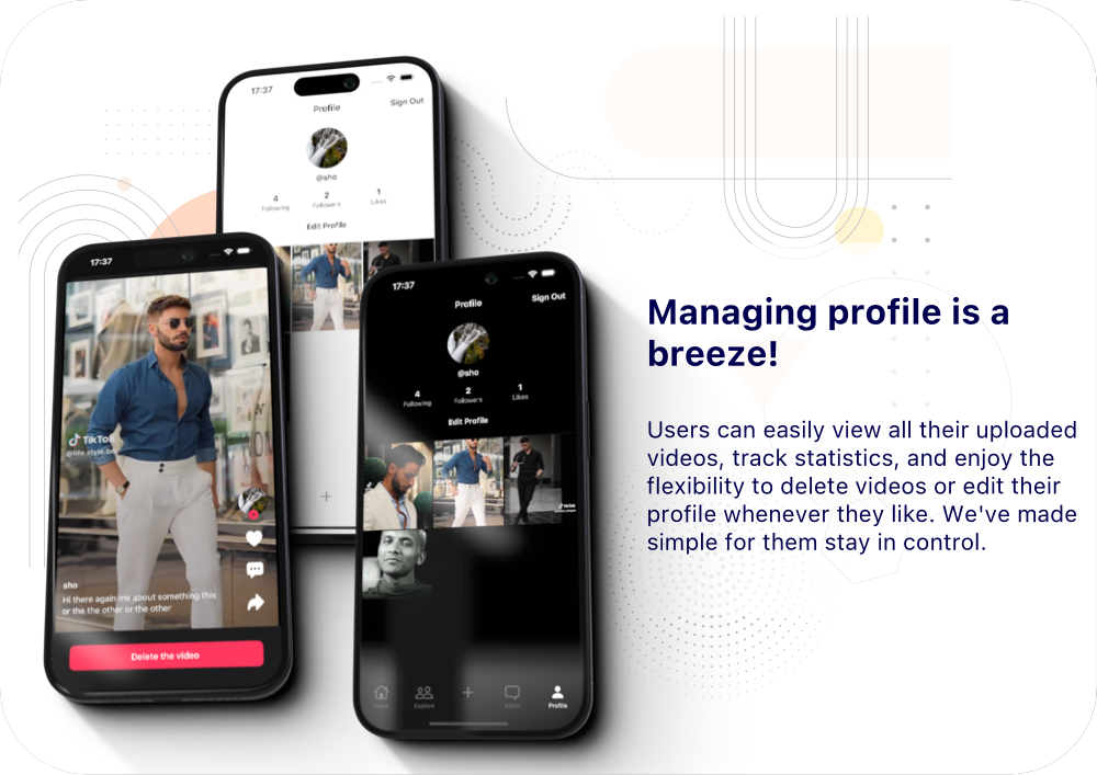 SwiftUI Apps Pack, Instagram, TikTok and AirBNB Clone templates + Firebase Authentication Layer - 13